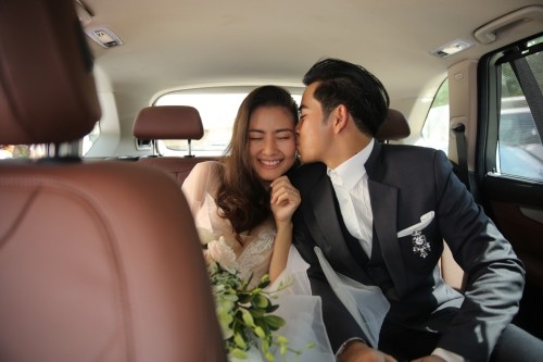 'Kiều nữ' Ngọc Lan nức nở chia tay mẹ về nhà chồng - ảnh 13