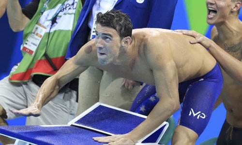 Michael Phelps giành HC vàng thứ 19 ở Olympic - ảnh 1