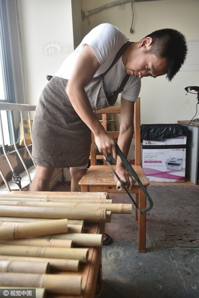 Xe đạp tre chạy nghìn cây số ở Trung Quốc - ảnh 5