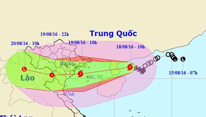 Bão số 3 giật cấp 12-14, hệ thống đê biển bị đe doạ - ảnh 1