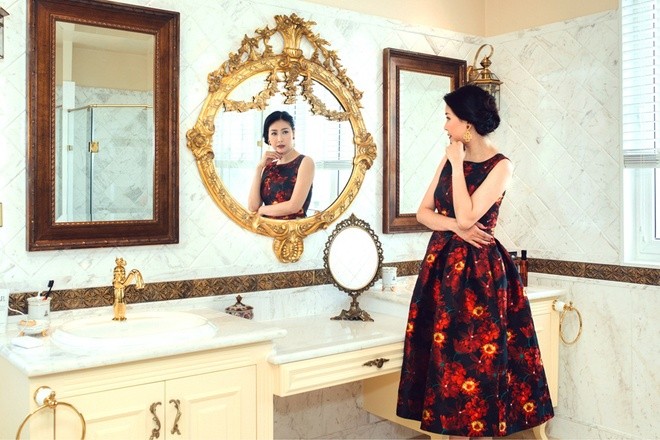 Hé lộ penthouse triệu đô của Hoa hậu Hà Kiều Anh - ảnh 2