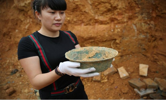 Tìm thấy cổ vật đồng đen thời Xuân Thu Chiến Quốc - ảnh 5