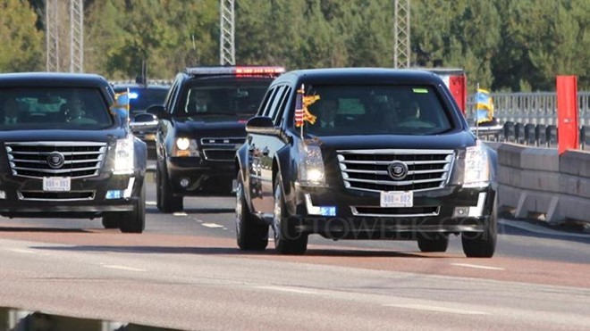 xe limousine của tổng thống mỹ - ảnh 1