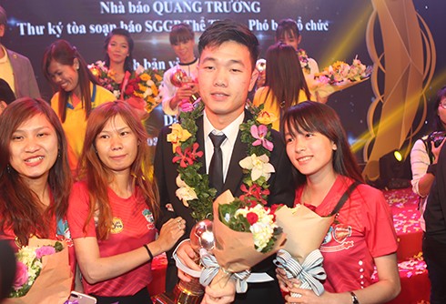 Xuân Trường trích giải thưởng làm từ thiện - ảnh 2