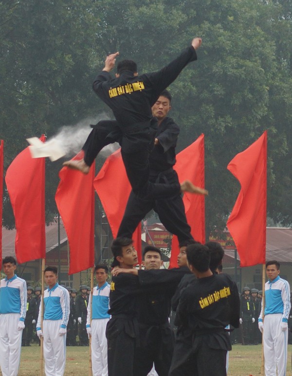 Nữ cảnh sát đặc nhiệm múa côn nhị khúc tuyệt đỉnh - ảnh 10