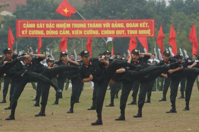 Nữ cảnh sát đặc nhiệm múa côn nhị khúc tuyệt đỉnh - ảnh 8