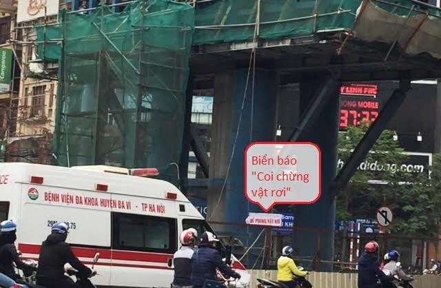 Biển báo gây sợ hãi tại dự án metro Nhổn – Ga Hà Nội - ảnh 3