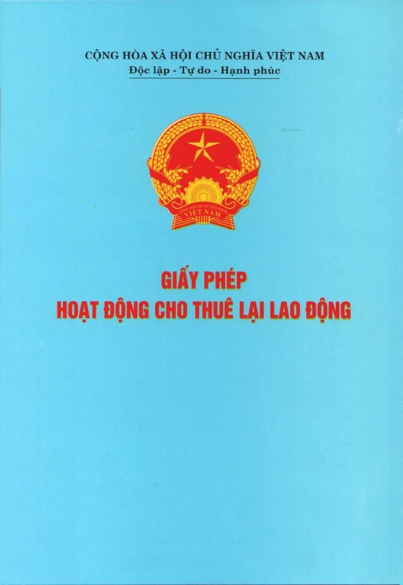 Giấy phép hoạt động cho thuê lại lao động - ảnh 1