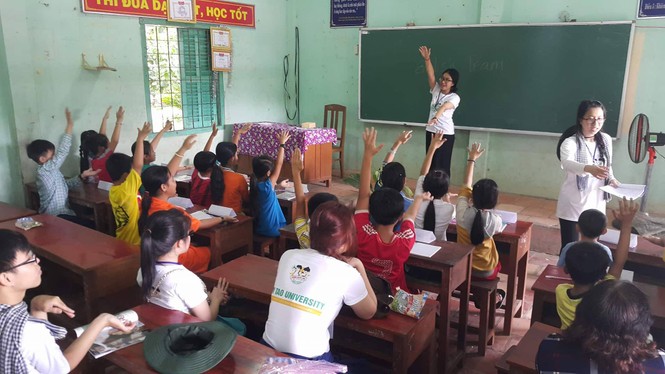 Nụ cười Vĩnh Hòa mùa tình nguyện - ảnh 1