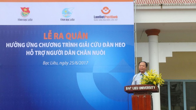 Chương trình “giải cứu đàn heo, hỗ trợ người dân chăn nuôi” đến Bạc Liêu - ảnh 1