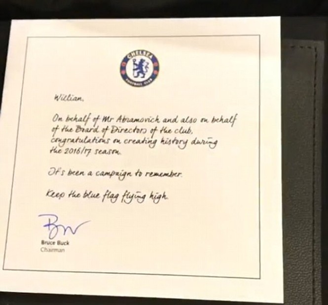 Ông chủ Chelsea thưởng đồng hồ sang cho toàn bộ cầu thủ - ảnh 1