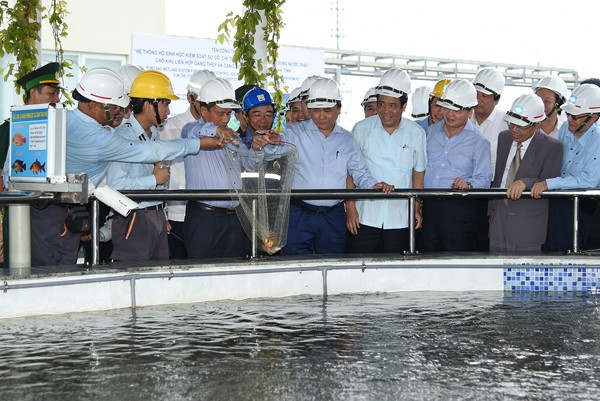 Thủ tướng kiểm tra công tác bảo vệ môi trường tại Formosa - ảnh 2