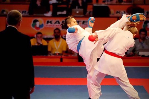 Nữ võ sĩ Karatedo Việt Nam nói gì sau khi đoạt HCV lịch sử? - ảnh 1