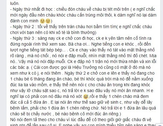 Thấy con bị tát vào mặt, phụ huynh xông vào đánh luôn cô giáo - ảnh 1