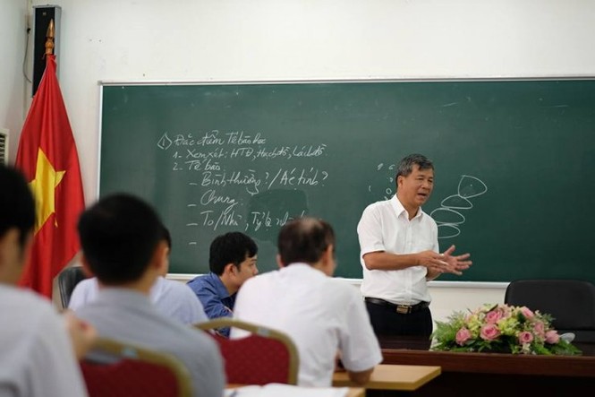 Giáo sư Nguyễn Anh Trí: Mỗi lần đứng trước bảng cảm xúc lại thăng hoa - ảnh 4