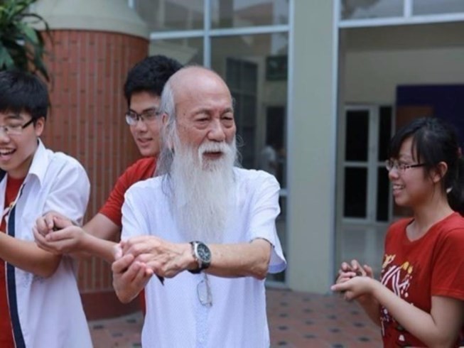 Những khoảnh khắc đẹp của thầy Văn Như Cương - ảnh 12