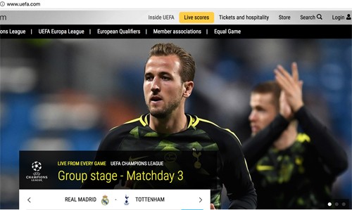 Làm thế nào để xem Champions League trên trang của UEFA? - ảnh 1