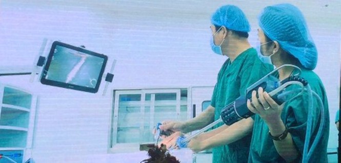 BV thứ 3 trong cả nước đưa vào triển khai phẫu thuật bằng robot - ảnh 2