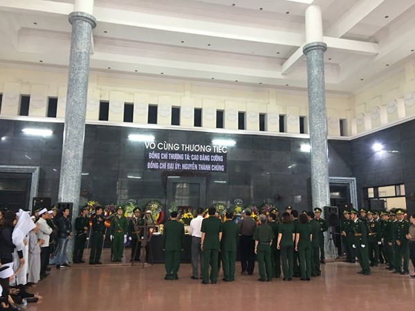 Truy điệu 2 chiến sỹ biên phòng bị lũ cuốn - ảnh 3