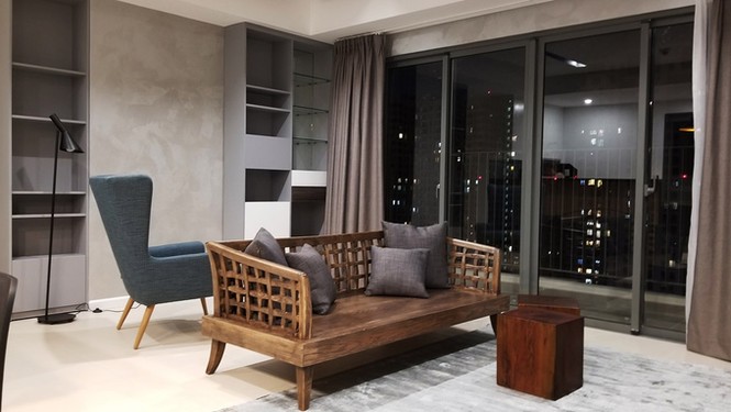 Căn hộ tông trầm 100m2 ở Sài Gòn - ảnh 3
