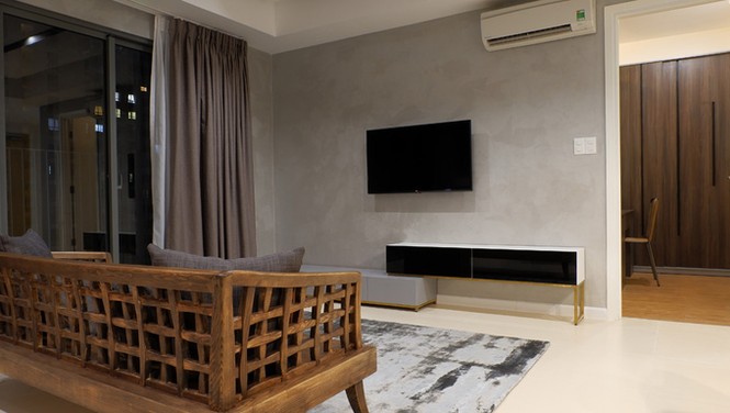 Căn hộ tông trầm 100m2 ở Sài Gòn - ảnh 4