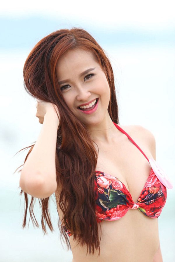 Khánh Ngân, đường cong nóng bỏng, hoa hậu hoàn vũ - ảnh 5