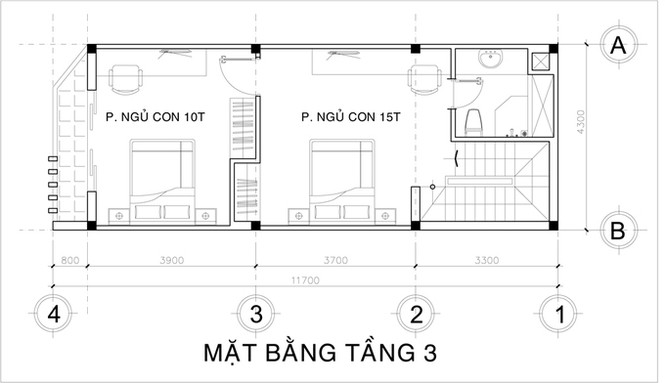 Tư vấn xây nhà 4 tầng có sân vườn ở Sài Gòn chỉ 900 triệu - ảnh 3