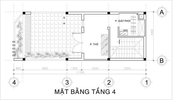 Tư vấn xây nhà 4 tầng có sân vườn ở Sài Gòn chỉ 900 triệu - ảnh 4