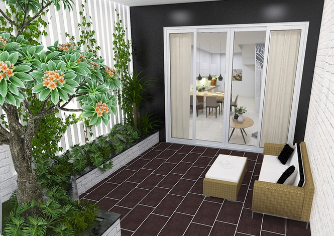 Tư vấn xây nhà 4 tầng có sân vườn ở Sài Gòn chỉ 900 triệu - ảnh 7