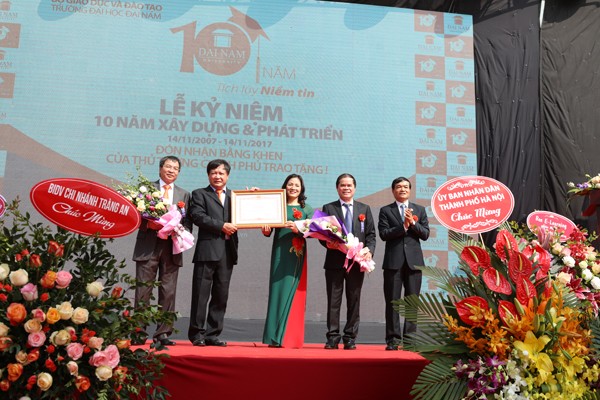 Đại học Đại Nam tưng bừng kỷ niệm 10 năm thành lập - ảnh 1