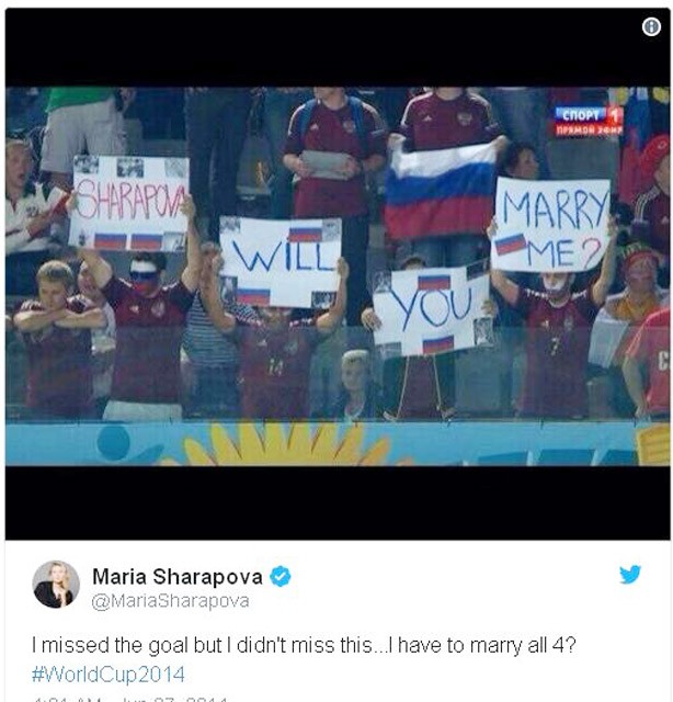 Sharapova vô địch về… được cổ động viên cầu hôn - ảnh 2