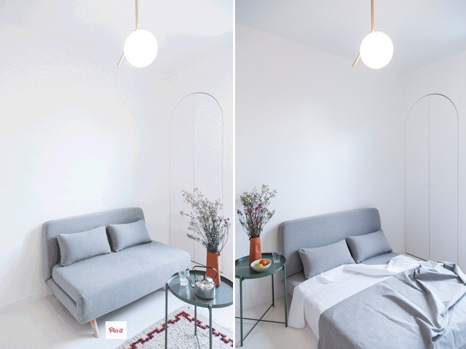 Căn hộ 11 m2 không thiếu tiện ích gì dù nhìn qua trống trơn - ảnh 3