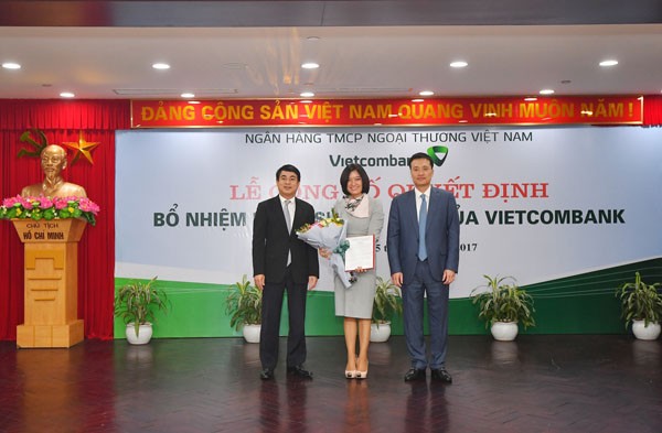 Lễ công bố quyết định bổ nhiệm nhân sự cấp cao Vietcombank - ảnh 1