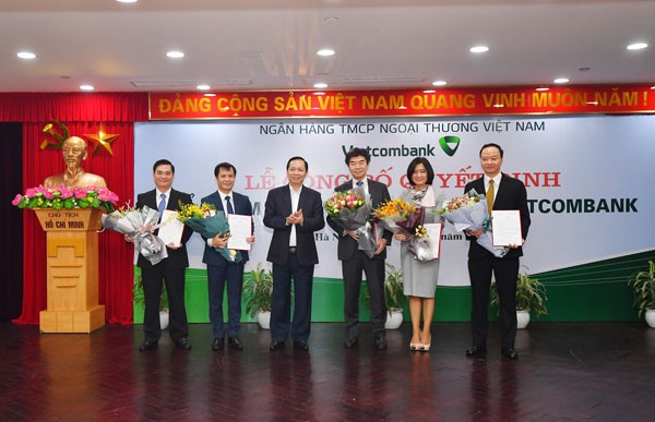Lễ công bố quyết định bổ nhiệm nhân sự cấp cao Vietcombank - ảnh 5