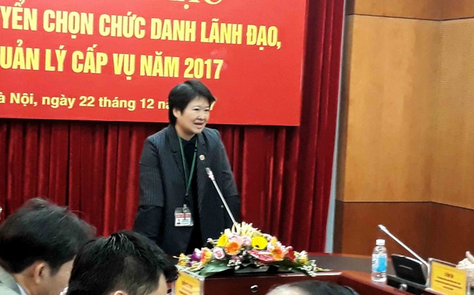 Tám thí sinh thi chức danh vụ phó ở Bộ Nội vụ - ảnh 2