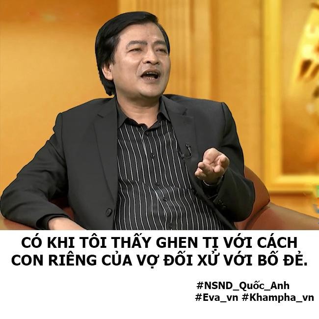 NSND Quốc Anh: 'Tôi đối xử với con riêng của vợ như bạn' - ảnh 2
