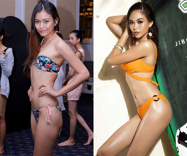 Bộ ba Hoa hậu Hoàn vũ 'biến hình' thế nào từ thời Next Top Model - ảnh 4