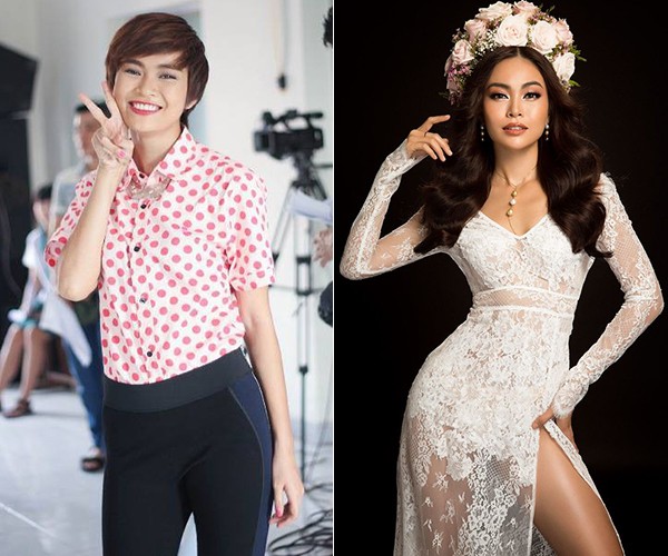 Bộ ba Hoa hậu Hoàn vũ 'biến hình' thế nào từ thời Next Top Model - ảnh 5
