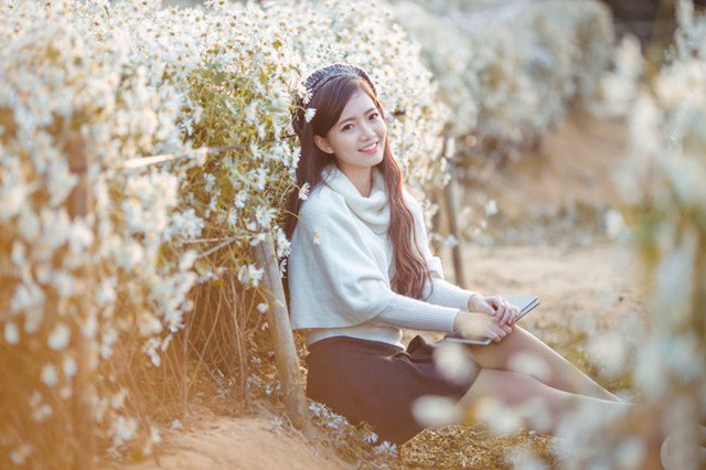 Ngất ngây trước vẻ đẹp tinh khôi của cô giáo đẹp nhất nhì Hà Nội - ảnh 15