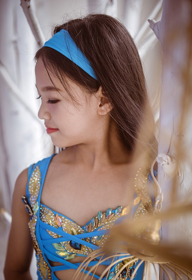 Vũ khúc bellydance quyến rũ của cô bé 11 tuổi Hà thành - ảnh 8