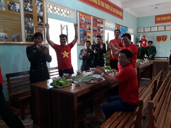 Không khí bóng đá sôi động tại đồn Biên phòng Yên Khương - ảnh 4
