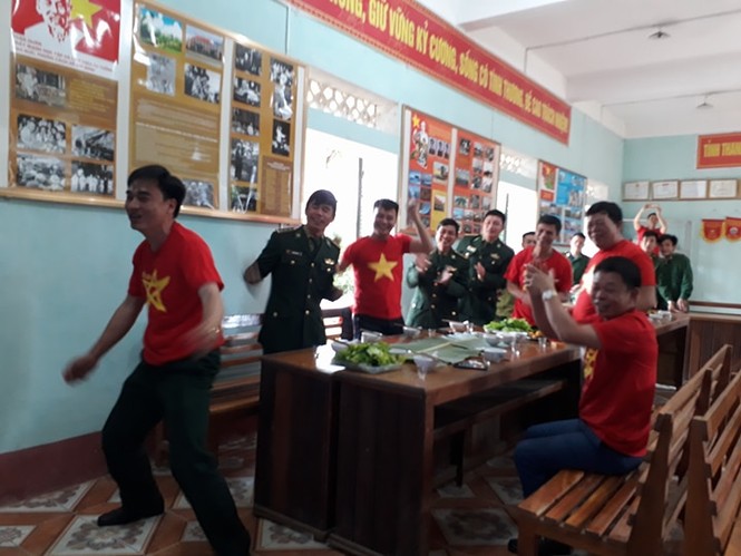 Không khí bóng đá sôi động tại đồn Biên phòng Yên Khương - ảnh 7