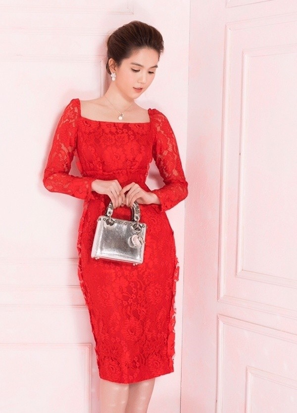 Ngọc Trinh diện váy xẻ sâu, khoe đường cong gợi cảm - ảnh 8