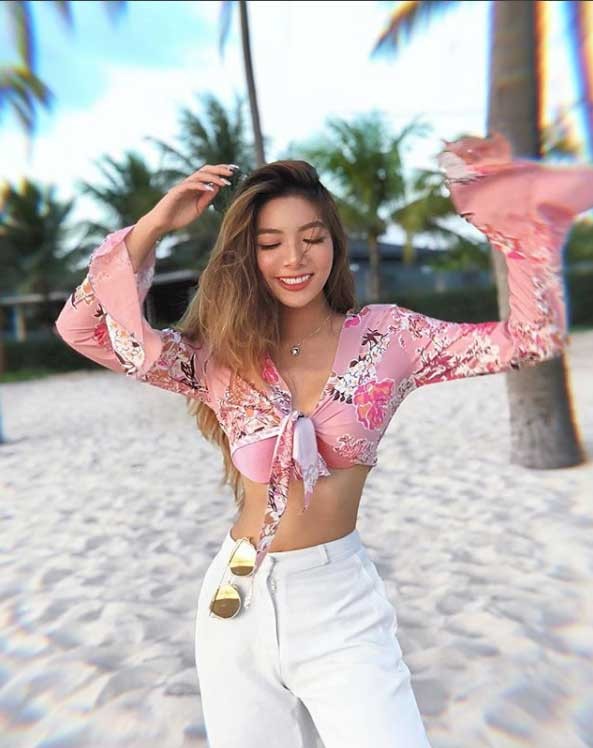 Katleen Phan Võ: 9X xinh đẹp nóng bỏng mang đai đen võ Vịnh Xuân - ảnh 2