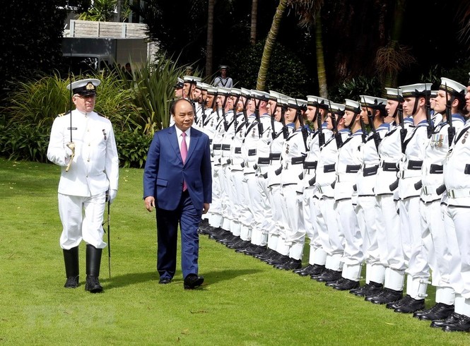 New Zealand đón Thủ tướng Nguyễn Xuân Phúc bằng nghi thức người Maori - ảnh 1