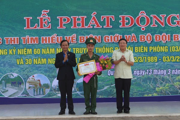 Phát động Cuộc thi tìm hiểu về biên giới và Bộ đội Biên phòng - ảnh 3