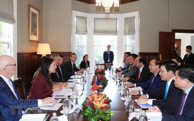 New Zealand đón Thủ tướng Nguyễn Xuân Phúc bằng nghi thức người Maori - ảnh 5
