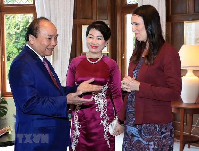 New Zealand đón Thủ tướng Nguyễn Xuân Phúc bằng nghi thức người Maori - ảnh 6