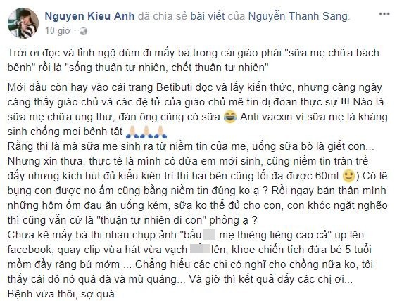 Sao Việt lên tiếng về việc sinh con 'thuận tự nhiên' gây sốc - ảnh 7