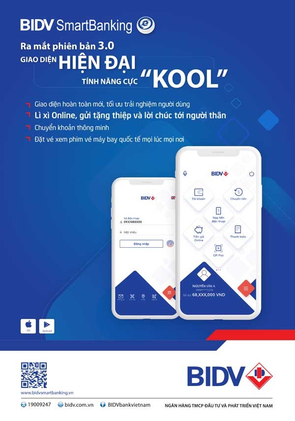 BIDV SmartBanking – Giao diện mới, trải nghiệm mới - ảnh 1